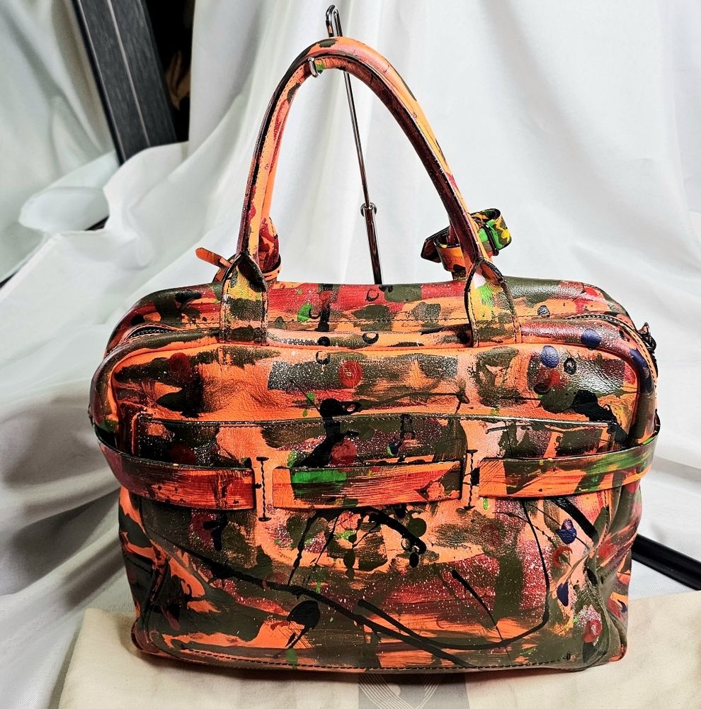 REDUCED!!!!🔥Reed Krakoff🔥 Limited Edition Orange and Red Handbag